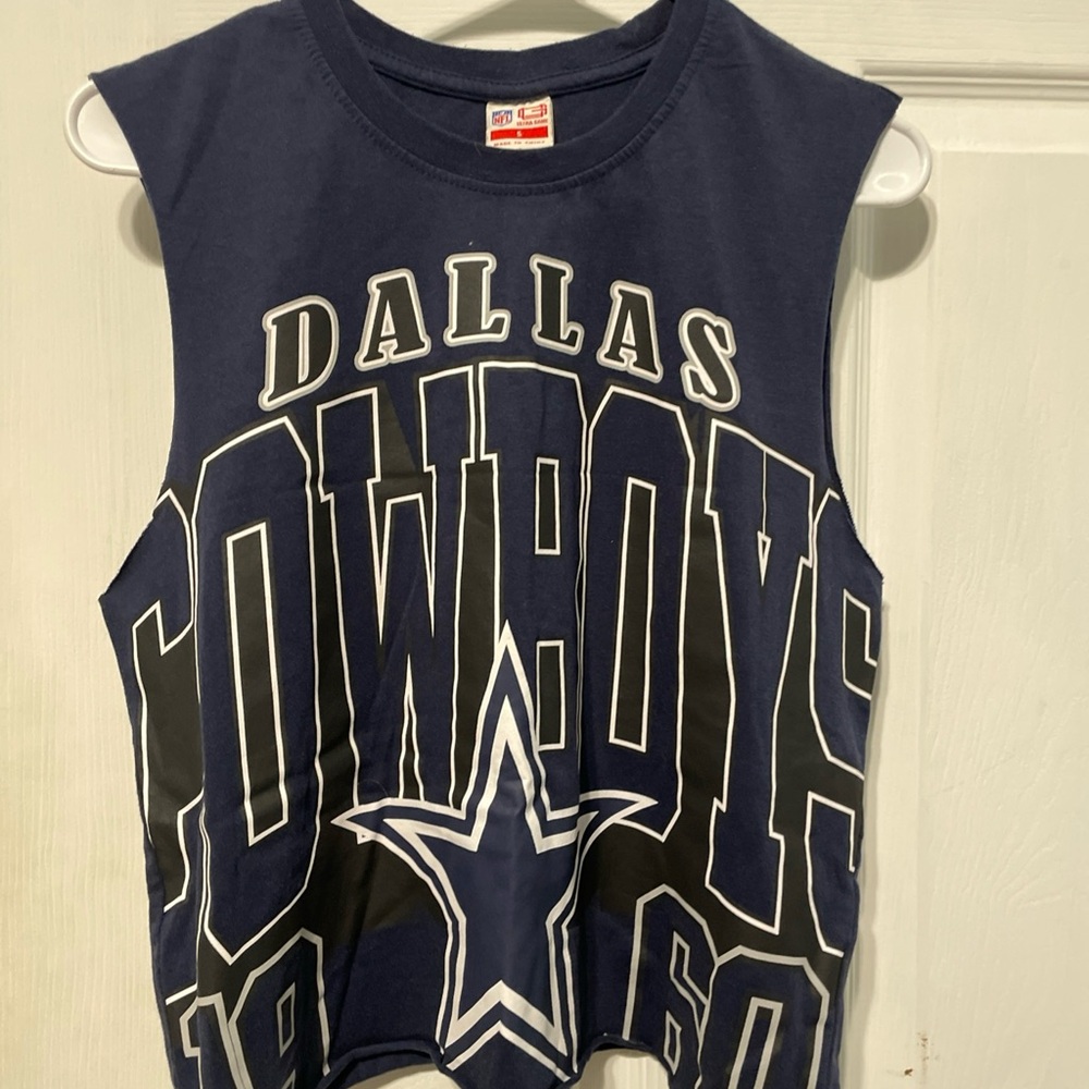 Dallas Cowboys Navy Muscle Tee